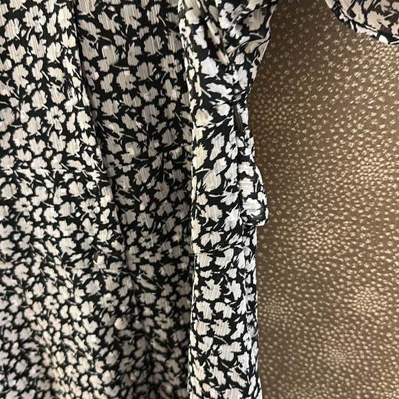 🔥🔥🔥NEW All Saints Ivey Floral Split Sleeve Mini Dress - Picture 10 of 13